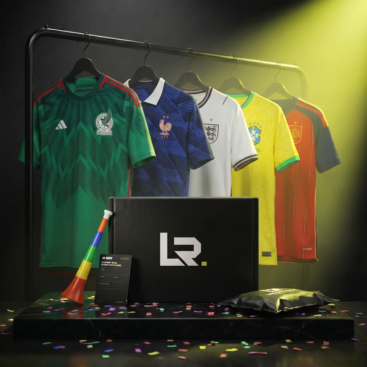 Mystery box z oryginalną koszulką reprezentacji na Mundial 2026
