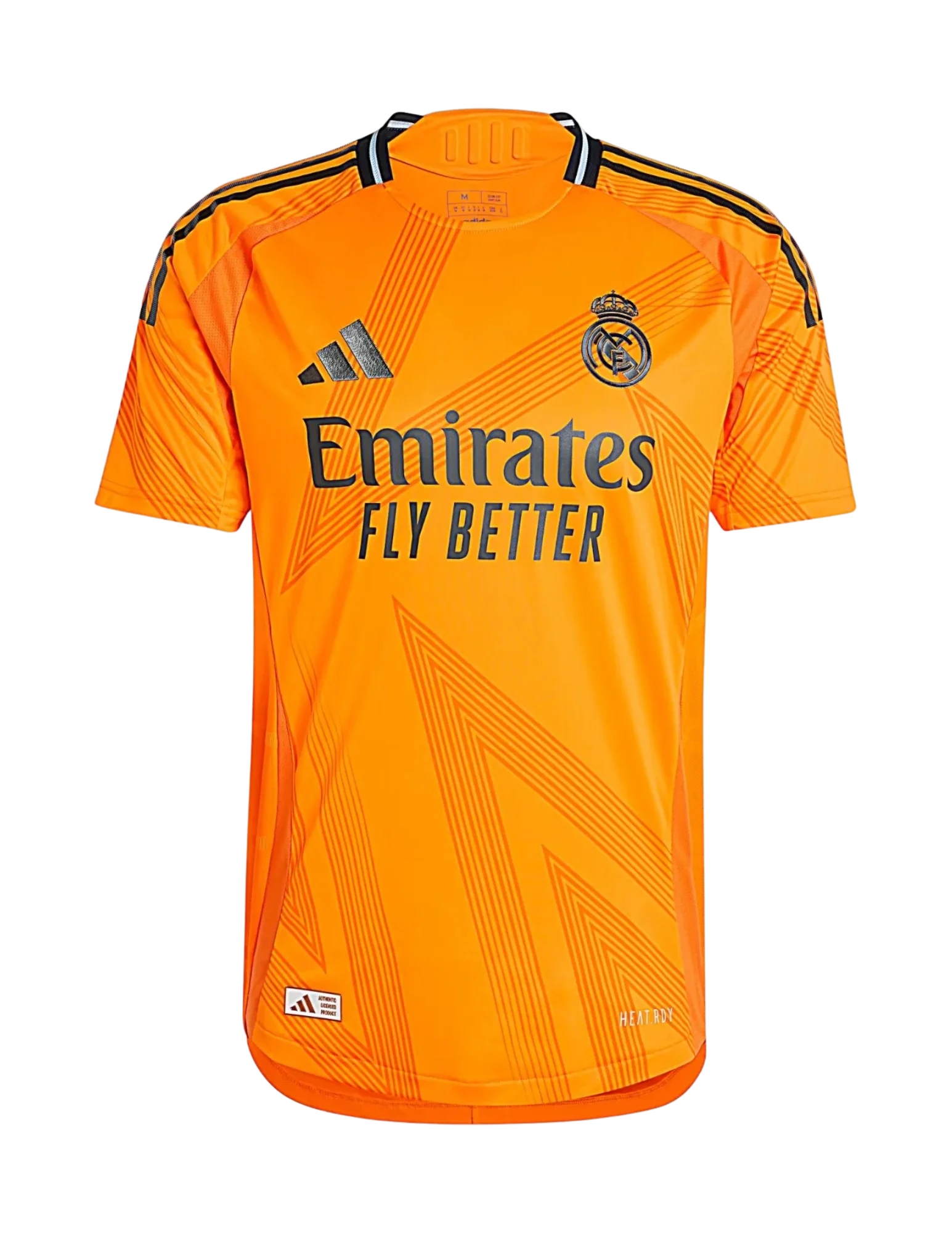 Real Madrid 2024/25 Away Authentic orange jersey Valverde