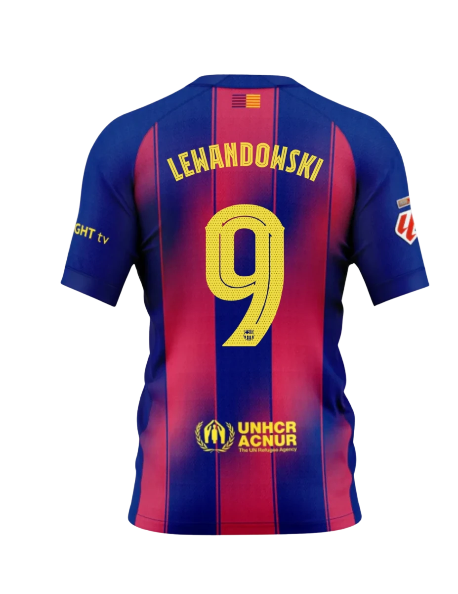 FC Barcelona x Ed Sheeran 2025/26 LEWANDOWSKI - Koszulka Meczowa Authentic - LockerRoom.PL