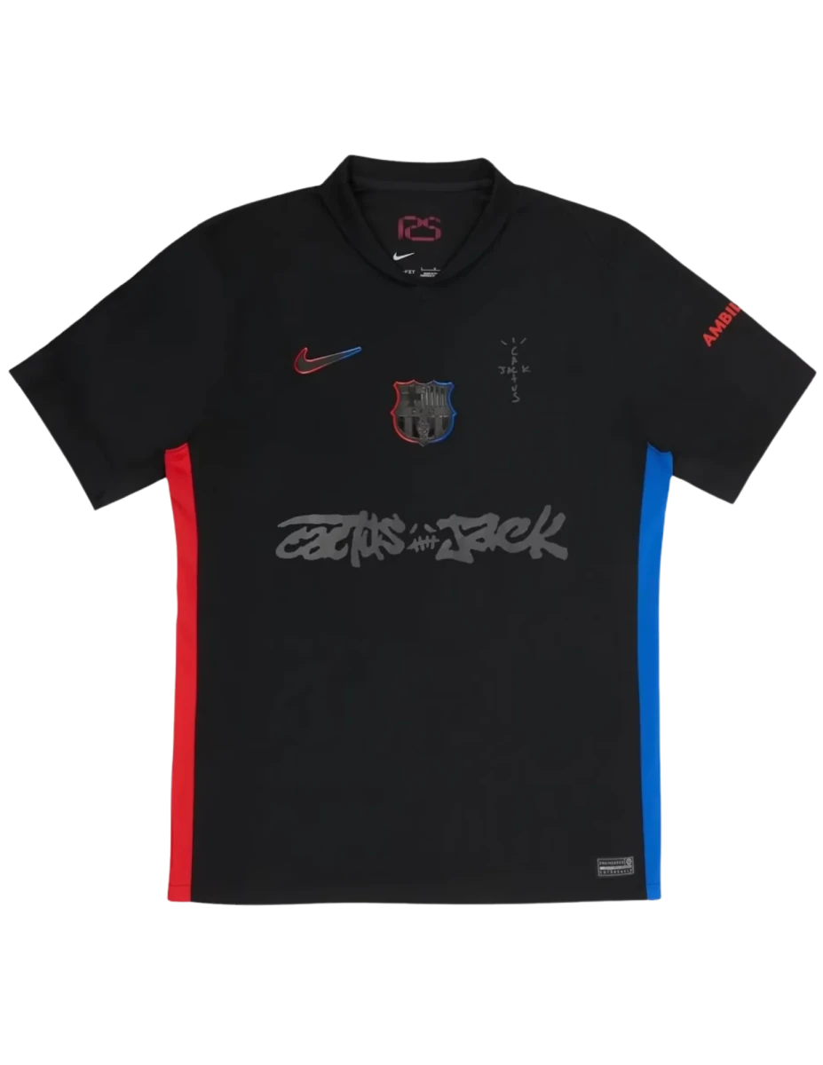 FC Barcelona x Travis Scott 2024/25 CACTUS JACK - Limitowana Koszulka - LockerRoom.PL