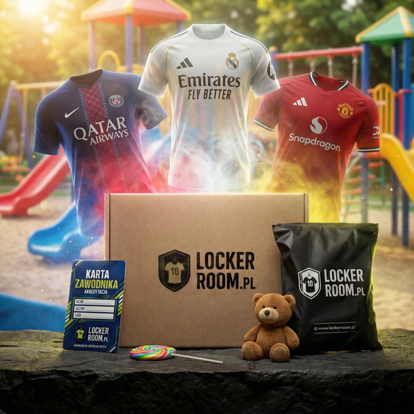 Junior Mystery Box - Koszulki Piłkarskie dla Dzieci (Top 5 Lig)