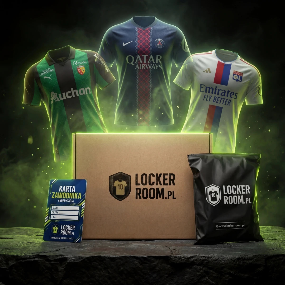 Ligue 1 Mystery Box - Oryginalne Koszulki Piłkarskie - LockerRoom.PL